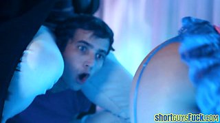 Pretty Bitch Hard Banged By 2 Shorties