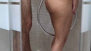 Shower Sex After Checking Into Our B&B