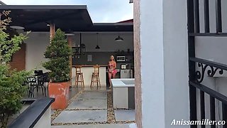 The peasant girl with tender eyes and a huge ass fucks her boss-