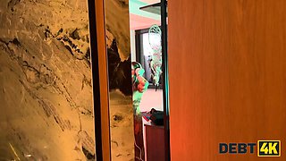 Debt4k. hot sex in a fortune-telling parlor: she controlled to give an amazing oral