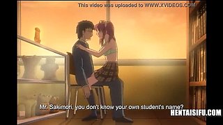 Hot Japanese Teacher Fucks Students With Magic Sex Toy - English Subs