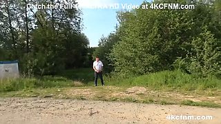 Grandpa surprises babe on scooter
