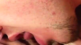 Tanja Lisov fucks her big cock in her mouth and ass