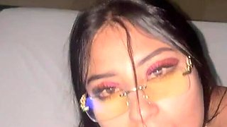 Latina beauty ignites wild passion in steamy hotel encounter