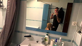 Fucking from First Person View in the Toilet POV