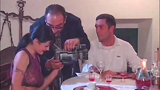 Dinner party foursome: Blowjob, Doggy  Cowgirl Porn