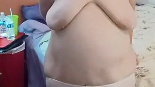 BBW Nurse Vicki Puts on Some White Panty Hose for You!