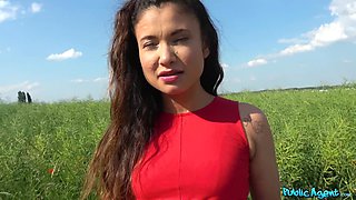 Jade Presley's Wild Public Ride in Open Fields