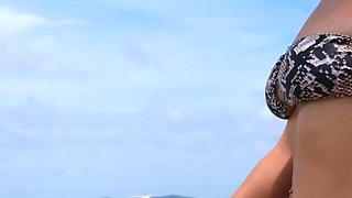 Beauty Bikini Chill at Paradise