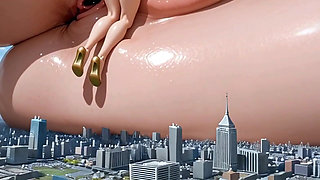 The New Definition of Glory Hole, Step Inside That Giant Pussy, Waifu Hentai Animation