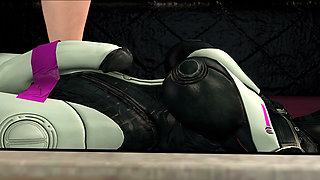 Eva Special Delivery - Futa Sex Robot Fucks Her 3D Animation