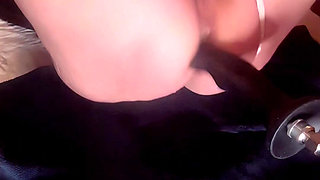 Fucking Machine Gets Me Creamy and Squirting Wet