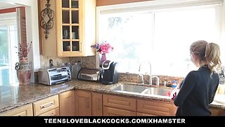 Teensloveblackcocks - sneaky petite young gets a bbc screwing