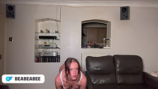 Sexy Costume Try On Haul with Petite Teen Blonde