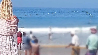 Amateur Blonde Mature Wife Enjoys Sex After Walk