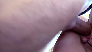 Picked up bigass bae gives blowjob