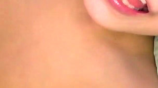 She Looks so Innocent, but When She Takes Her Clothes off, She Has Huge Breasts! Her Soft, Juicy Breasts Are Sensitive