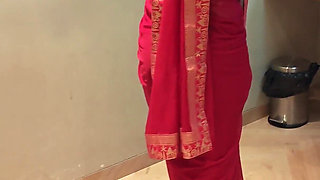 Sassy Riya #5 Wearing Saare