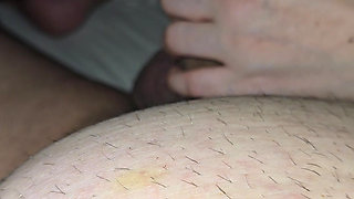 Step Mom Can't Lie Alone on Vacation and Comes to Step Son Bed anf handjob his dick