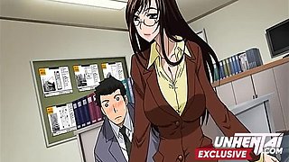 Uncensored MILF Has Illicit Encounter with Coworker in Anime Hentai