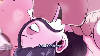 curvy Cum princess begs for creampie - Hentai