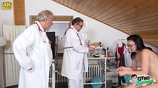 Keira Flow Huge Orgasm Teen Nerd Fucked Hard by Doctor in 4K