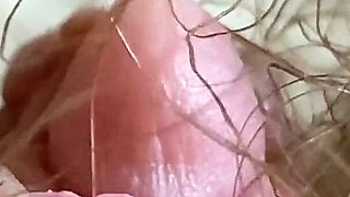 Big clit giantess with model train people extreme close up