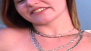 First Video Ever for This College Cutie