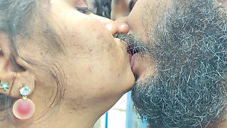 Couple lip lock romance, Malayali hot couple lip lock romance