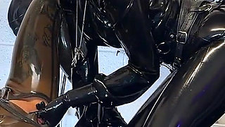 Mummification Cuckold Mistressae & Miss Lilly Fuck in Front of Their Rubber Objects