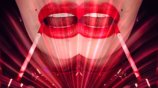 Mesmerizing ASMR! Red lipserizing with JOI!