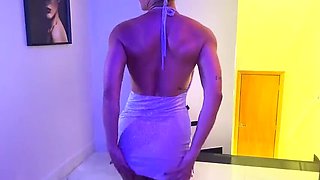 Trevor Rogen Fucks Hairy Pussy Latina MILF in Short Dress - Amateur Homemade Sex