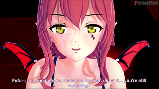 Shamsiel Shahar POV blowjob Big boobs Succubuss