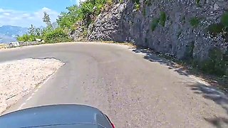 Latina Princess Gives a Blowjob and Puts Out While Leaning Against a BMW Convertible!