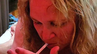 Blowjob with Maria smoke