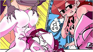 Fnf Girls Meetup - Servente And Girlfriend 2 - Quavernsfw With Car Toon