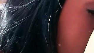 Horny Latina step sisters Gianna and Sabrina in hot first lesbian fuck