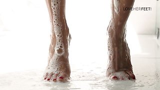 Love Her Feet featuring Bill Bailey and Alexis Fawx's big cock sex