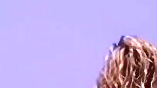 Hairy Beach Bimbo Anal Vintage Cutie!