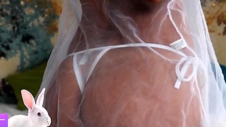 Shy brunette homemade amateur webcam teen