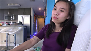 Secret Talk with Tiny Asian Step Sis - Kimmy Kim - Alex Adams - Family Therapy