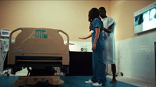 Nurse BBC Facefucked - Time Stop Interracial Freeze Porn