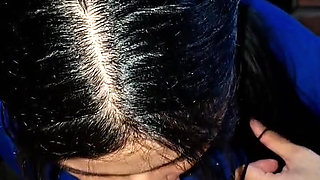 Influencer infiltrates a video with her lover