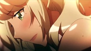 Hairy Juicy Busty Blonde Gets Creampie Filled in Uncensored Hentai Sex