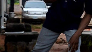 Dirty Home Less Granny Is Fucked by a Broke Guy