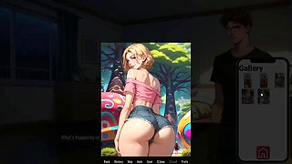 A Hot Redhead Stripper Gives a Lap Dance- Welcome to Port Haven 4 Gameplay