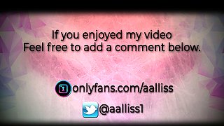 Blonde Babe Solo Masturbation