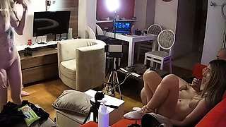 Busty blonde milf mature amateur handjob