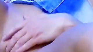 Stepbrother with big cock fucks blonde teen Mallory hard by the pool