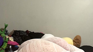 Cableknit Tights Encased Orgasms